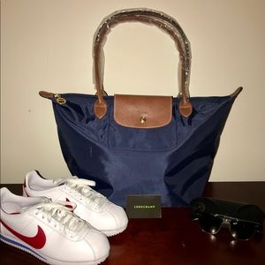 Authentic Longchamp Le Pliage Large Nylon Tote
